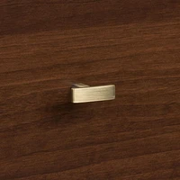 Prepac Commode Milo à 4 tiroirs, cerisier