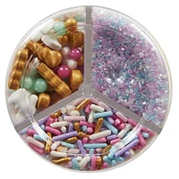 WILTON PAILLETTES LICORNE 3 CELLULES 220 g (7,76 oz)