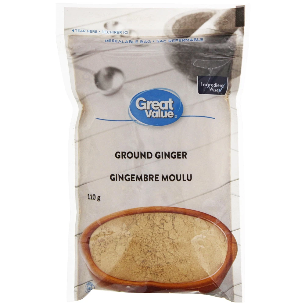 Great Value Ground Ginger, 110 g