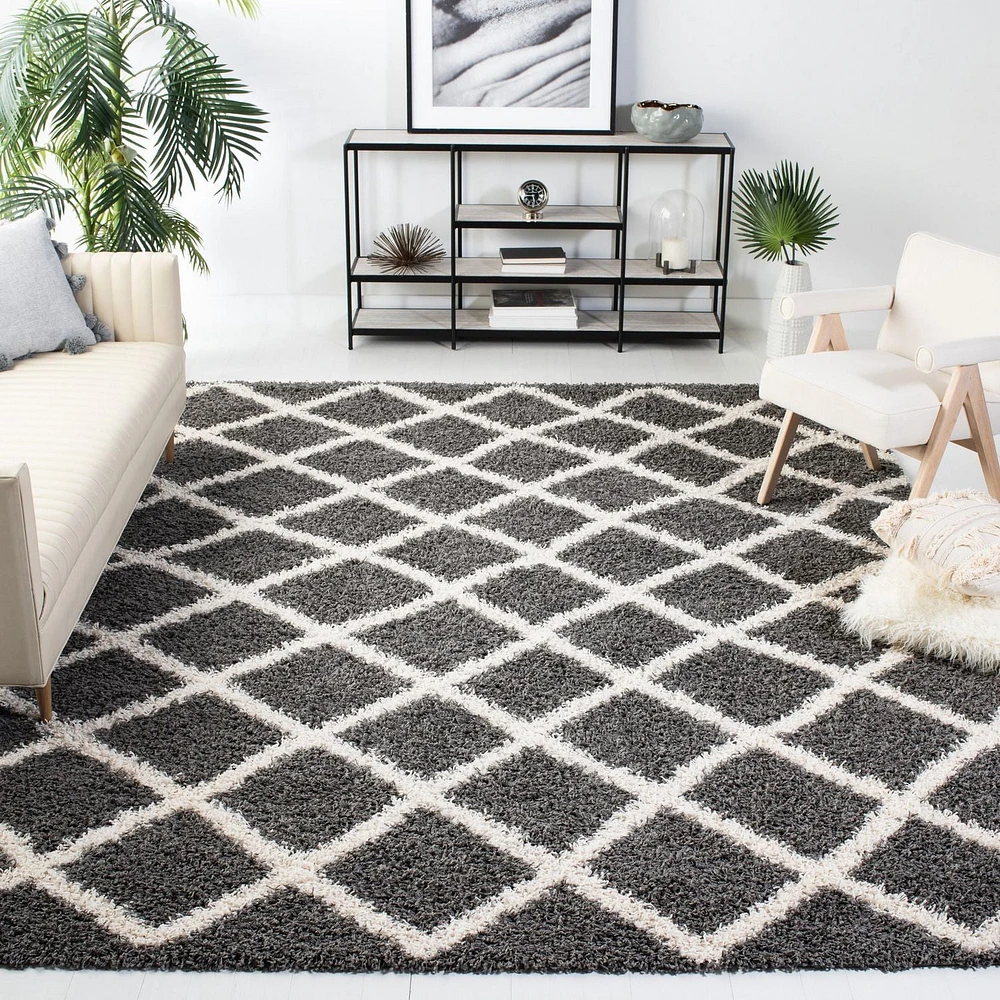 Safavieh Dallas Jerrie Tapis Géométrique Shag