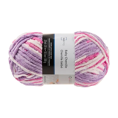 Mainstays Cozy Chenille Supreme Baby unicorn, Cozy chenille baby yarn