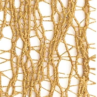 Offray 7/8 in. Metallic Web Ribbon, Metallic Web