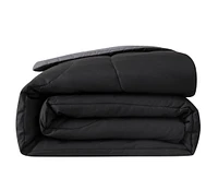 Mainstays Couette Noir Reversible Double/Grand MAINSTAYS PL EDREDON NOIR DBL/GRD