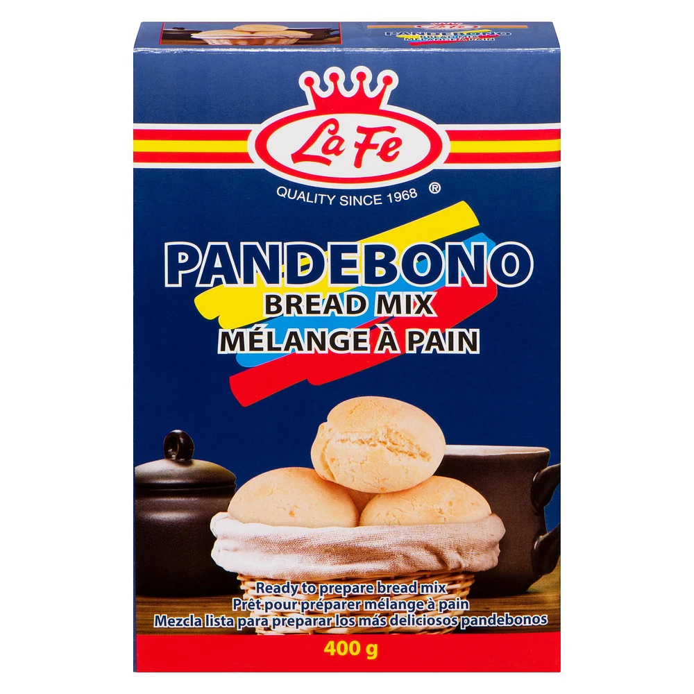 La Fe Powder Mix Pandebono, 12 pack, 510g Bags, LaFe Powder Mix Pandebono, 12 pack, 510g Bags