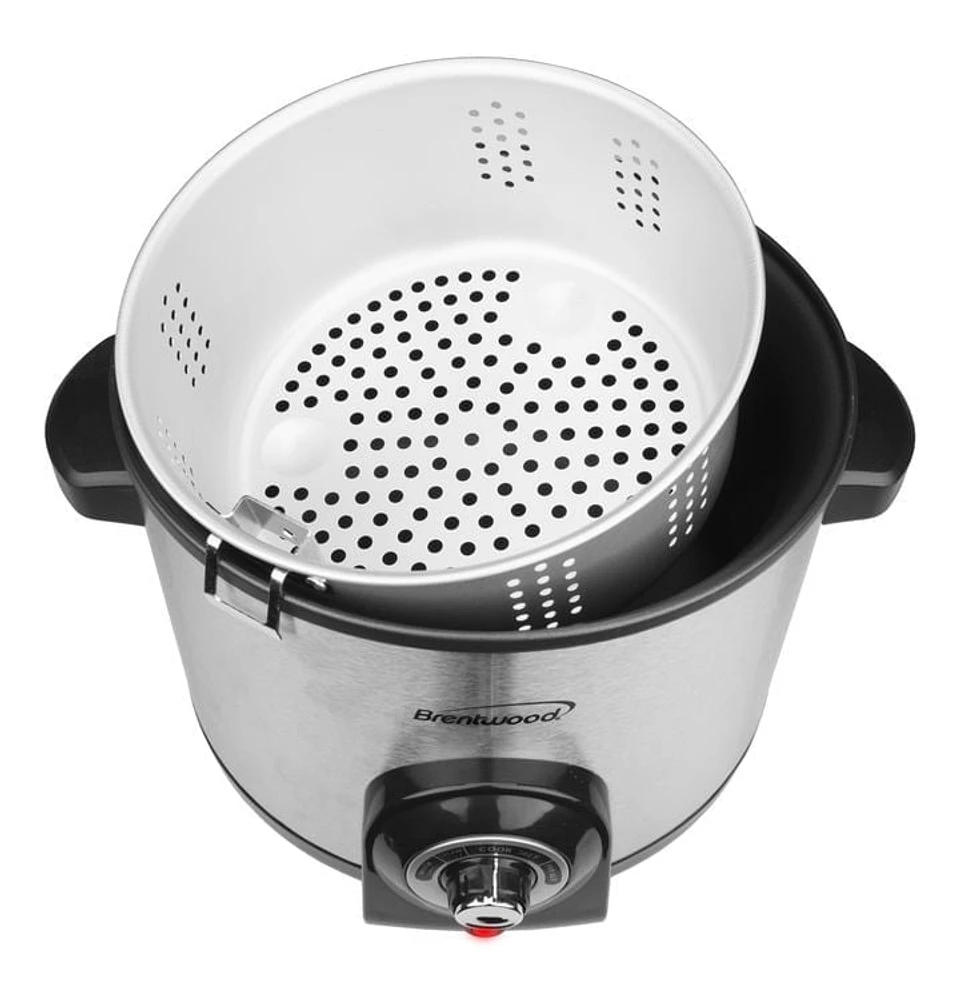 Friteuse Brentwood 5QT - SS/BLK