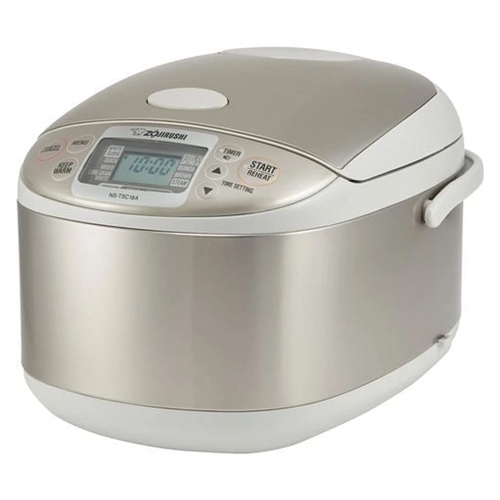 Zojirushi 5.5 Cups Micom Rice Cooker & Warmer NS-TSC10A XH