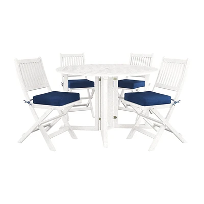 Meuble de salle à manger pliante de hauteur bar Miramar de CorLiving d'extérieur en bois dur