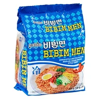 Paldo Bibim men (spicy cold noodles), 130g x 4