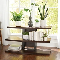Walker TV Stand, Rustic Espresso