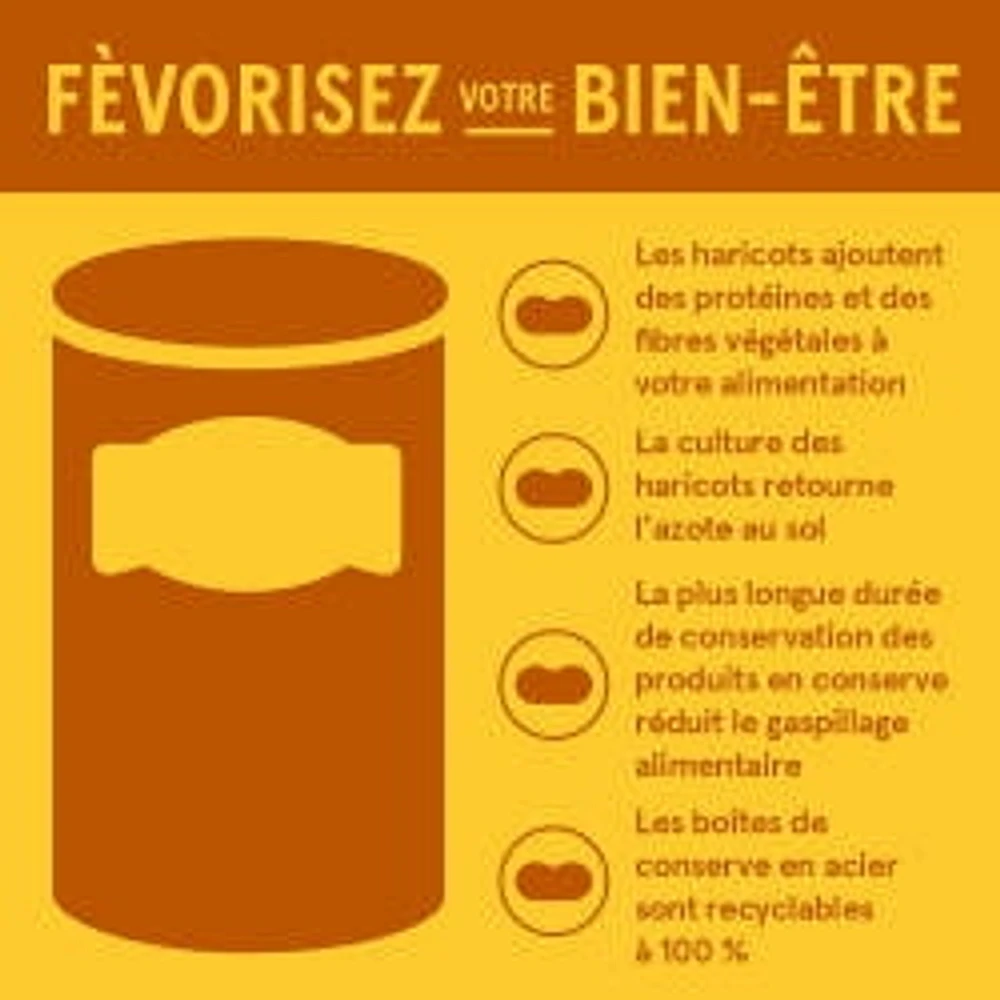 Boîte de fèves à l’érable Best de BUSH'S de façon érablière 398 ml