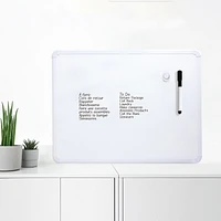 PG 17X23 TABLEAU BLANC MAGNÉTIQUE AVEC CADRE BLANC PG 17X23 WD DE BRD