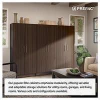 Prepac Elite 32" Espresso Storage Cabinet