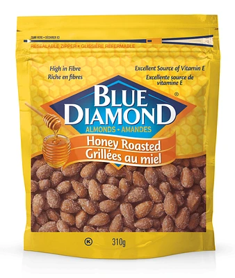 Blue Diamond Honey Roasted Almonds 310g, BD Honey Roasted Almonds 310g