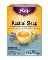 Yogi Teas - Restful Sleep Herbal Tea, Caffeine-Free Herbal Tea Bags - 16 Count