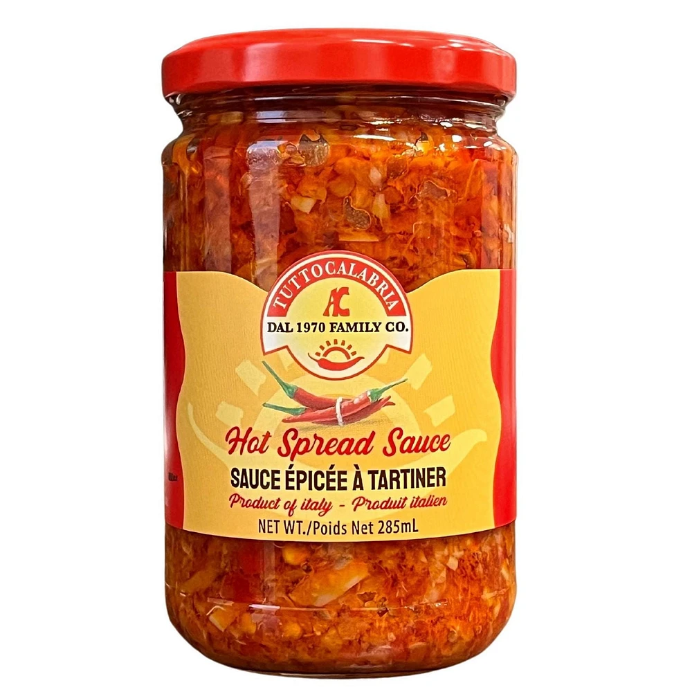 Tutto Calabria Hot Spread Sauce, 290 GR