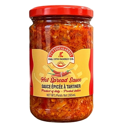 Tutto Calabria Hot Spread Sauce, 290 GR