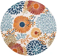 SAFAVIEH Cabana Garnet Tapis Floral Extérieur