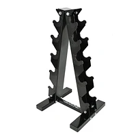 GoZone A Frame Dumbbell Rack – Black, Holds 5 pairs of dumbbells