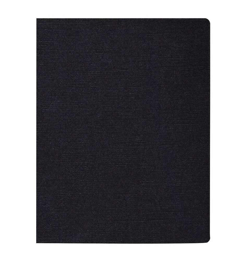 Linen Presentation Covers - Oversize, Black, 200 pack