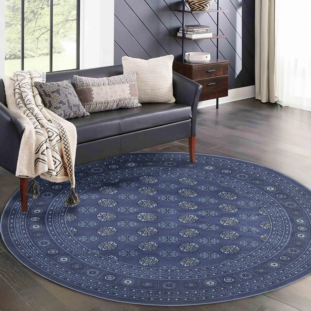 ECARPET Bokhara Oriental Area Rug for Living Room