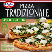 Tradizionale Spinaci e Ricotta Tradi pizza épinards Ric