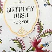 Carte de fête Golden Thread de Hallmark (Un vœu de fête)