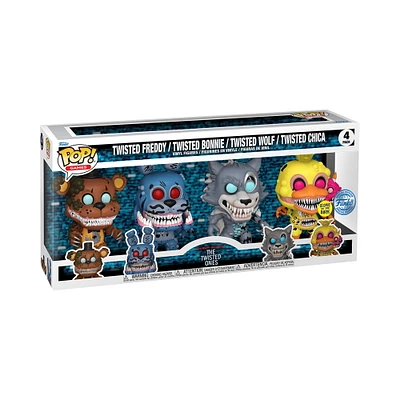 Funko Pop! Games: Five Nights At Freddy's - Twisted Ones 4PK