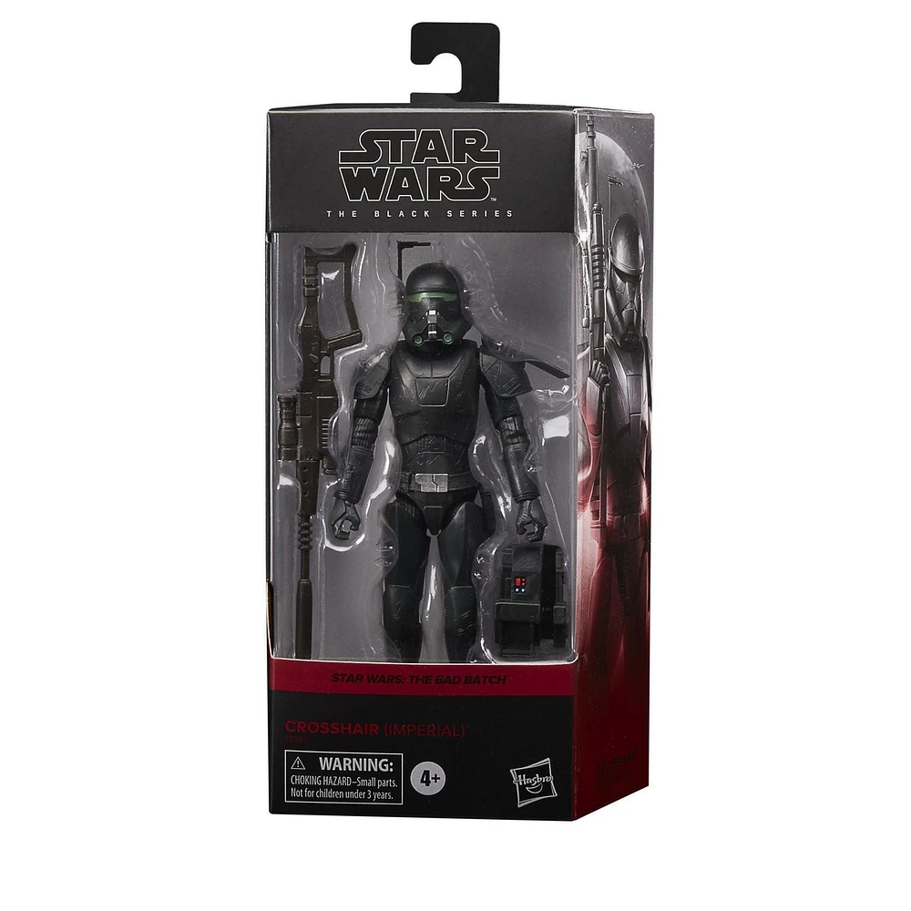 Star Wars The Black Series, Crosshair (Impérial), figurine articulée de collection de 15 cm, Star Wars : The Bad Batch, pour enfants, dès 4 ans