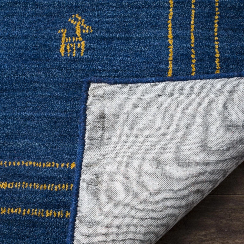 Safavieh Himalaya Calanthia Tapis Contemporain, bleu / multi, 2'3" X 8'