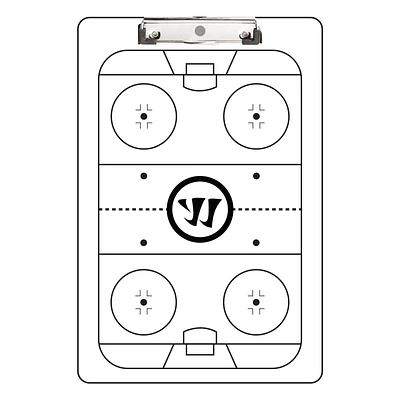Warrior Presse-Papiers Effaçable à sec Pour le Papier 8,5 x 11"