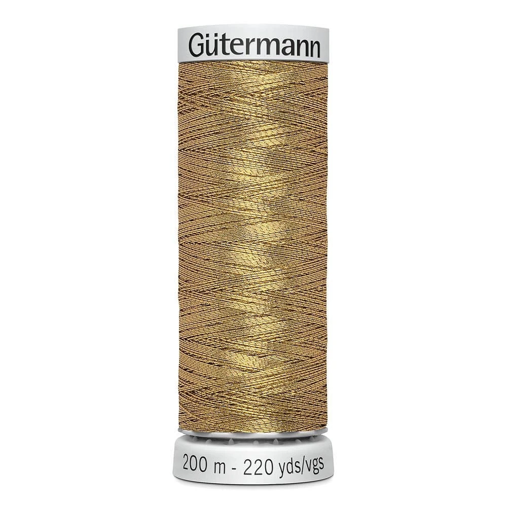 Gutermann Metallic Dekor Thread, 200 m / 219 yds
