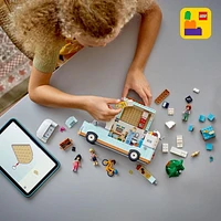 LEGO Friends Friendship Camper Van Adventure Toy Building Set - Pretend Play Set for Kids, Girls and Boys, Ages 7+ - Gift Idea for Birthday - with 3 Minidolls and Ferret Figure - 42663