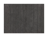 Ensemble de tapis de bain réversibles en coton coupé et bouclé Better Homes & Gardens, 2 pièces, flanelle grise, 17" x 24" et 20" x 30"