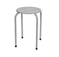 Tabouret en métal Tabouret en métal  - Blanc
