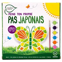 Creative Roots Peins ta propre pierre de jardin au motif de papillon