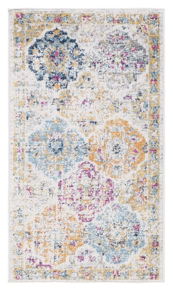 SAFAVIEH Madison Judith Geometric Floral Area Rug