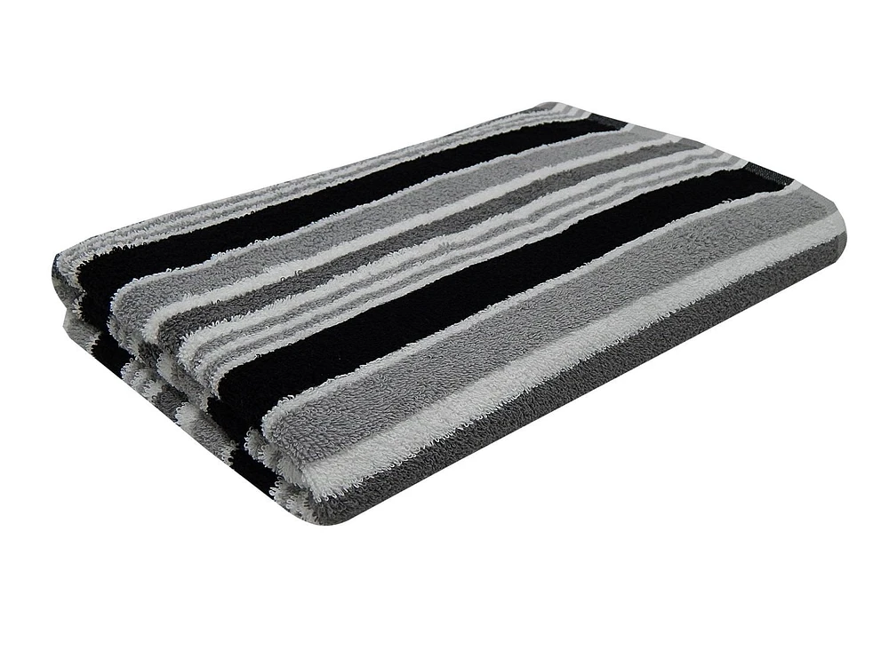 Serviette de Bain Performance de Mainstays Bande Grise