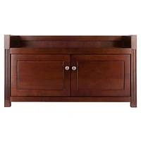 Charleston Storage Bench in Walnut Finish 94040