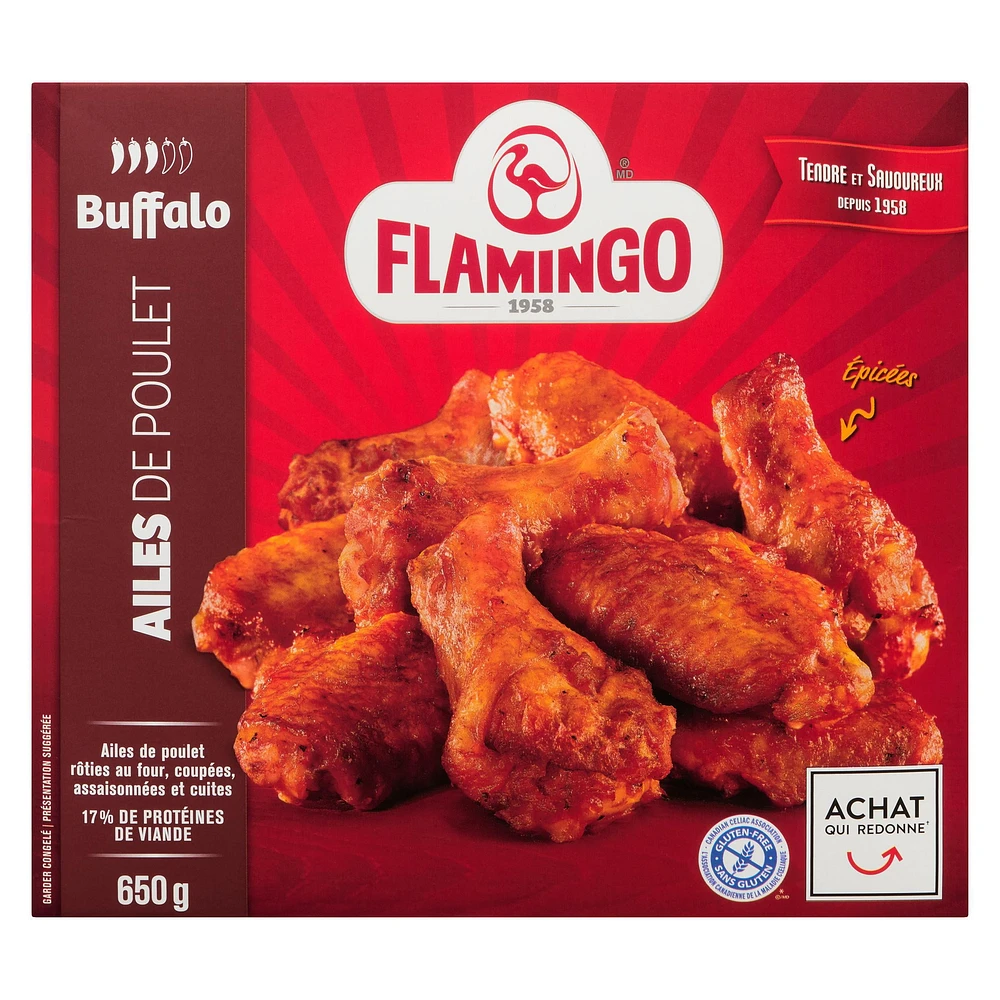 Flamingo Buffalo Chicken Wings