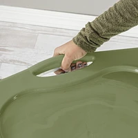 Sterilite 38 L EZ Carry Clear/Sage Legume, 38L