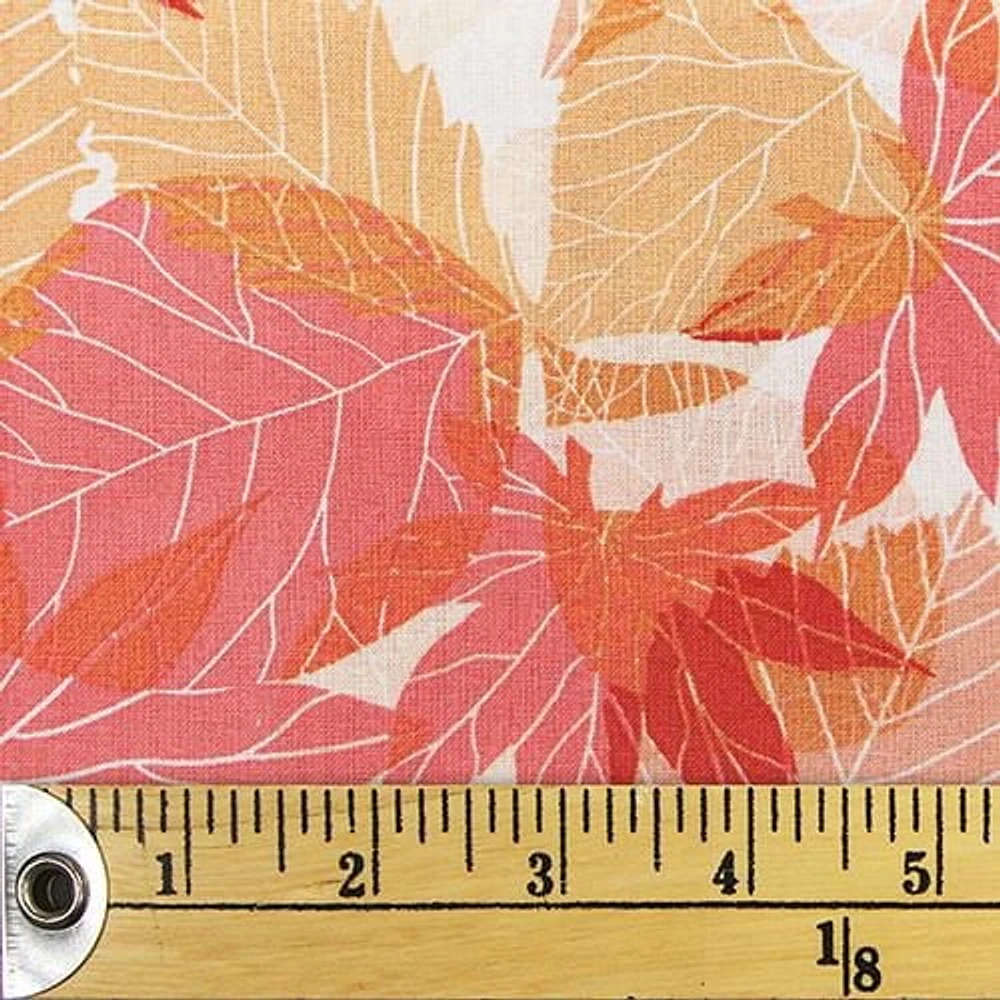 Tissu pré-coupé Fat Quarter de Fabric Creations à motif de nouveauté orange - 18" x 21" / 45cm x 53cm 18" x 21" / 45cm x 53cm