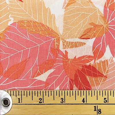 Tissu pré-coupé Fat Quarter de Fabric Creations à motif de nouveauté orange - 18" x 21" / 45cm x 53cm 18" x 21" / 45cm x 53cm