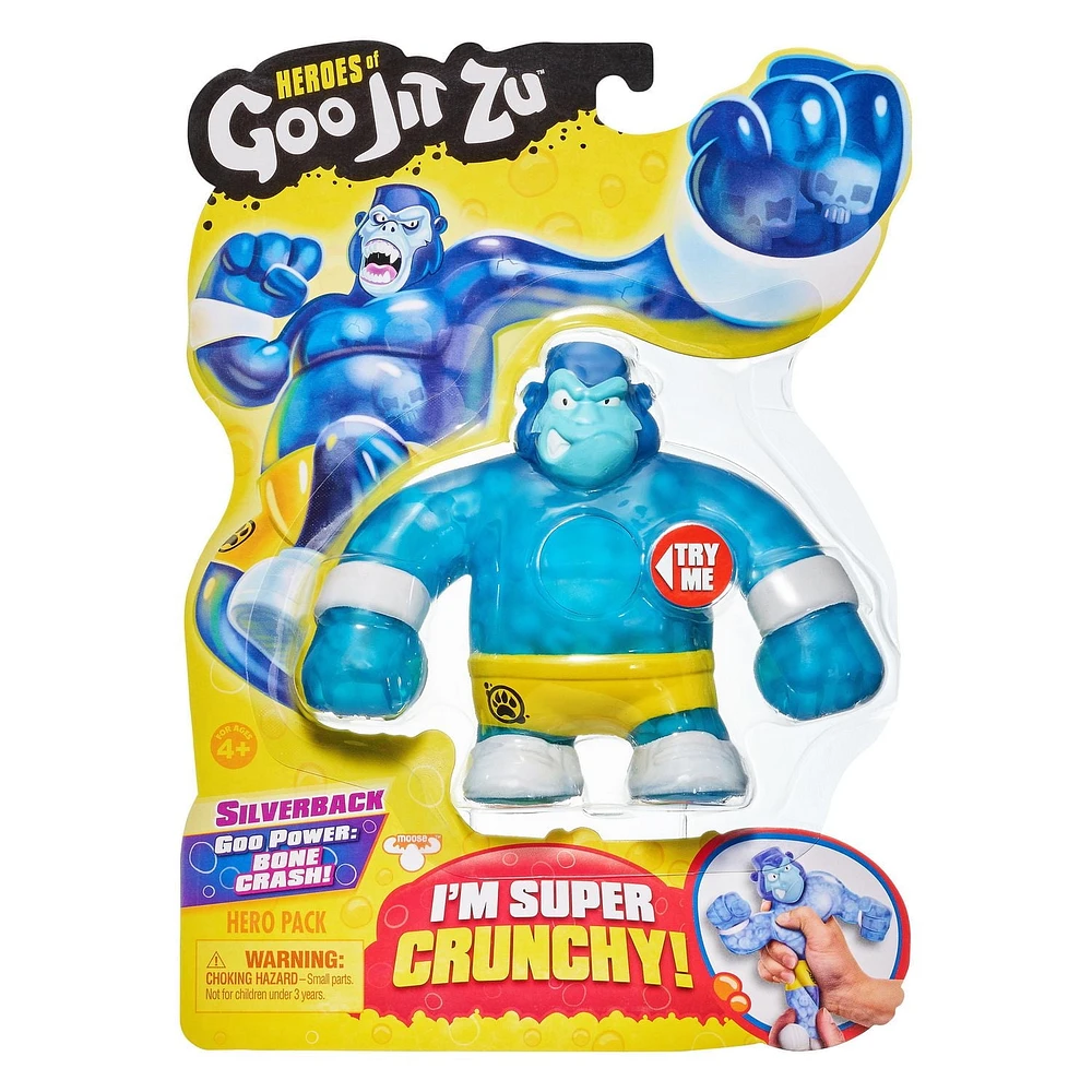 Ensemble Héros de Goo Jit Zu - Silverback