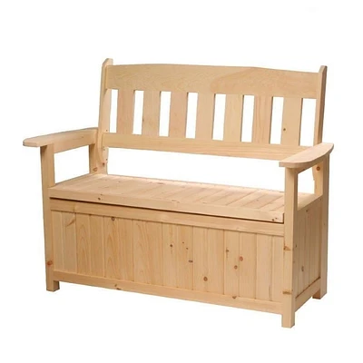 Banc de jardin et de rangement Cape Code de Country Comfort Chairs - GSB