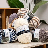 Mainstays  thick chenille yarn  off white, Thick chenille yarn