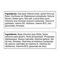 Earth's Own Oat Zero Sugar Beverage Vanilla 1.75L, Zero Sugar Oat Bev 1.75L