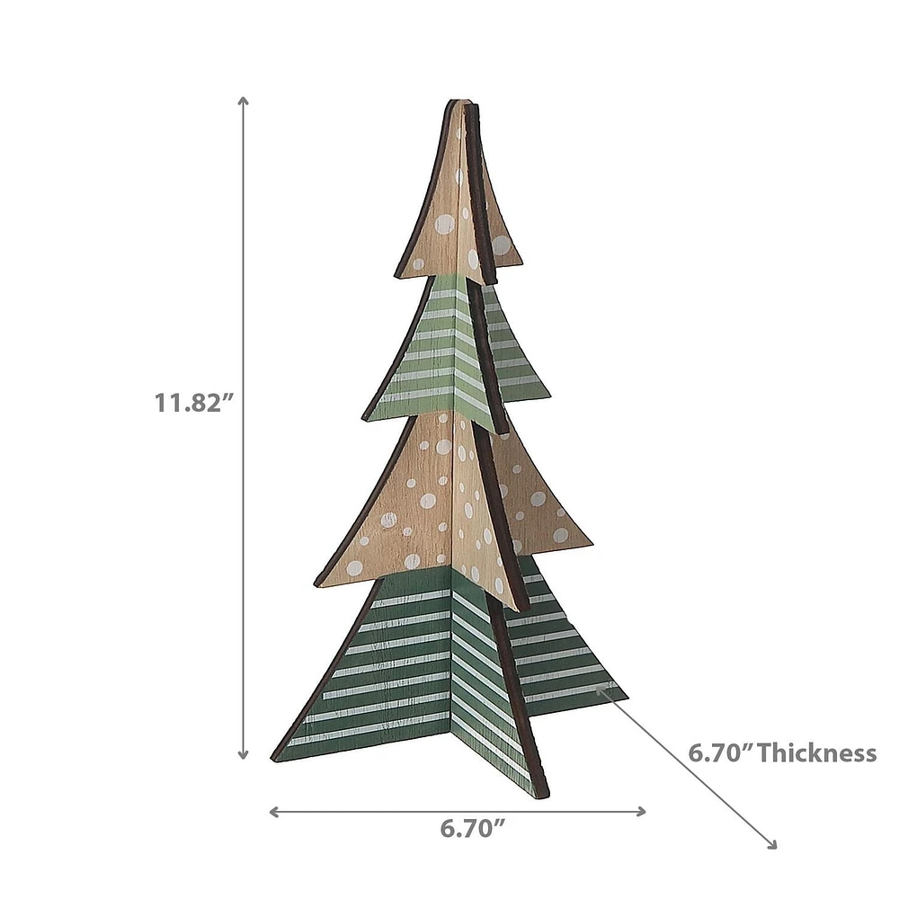 Décor D'Arbre En Bois Grand