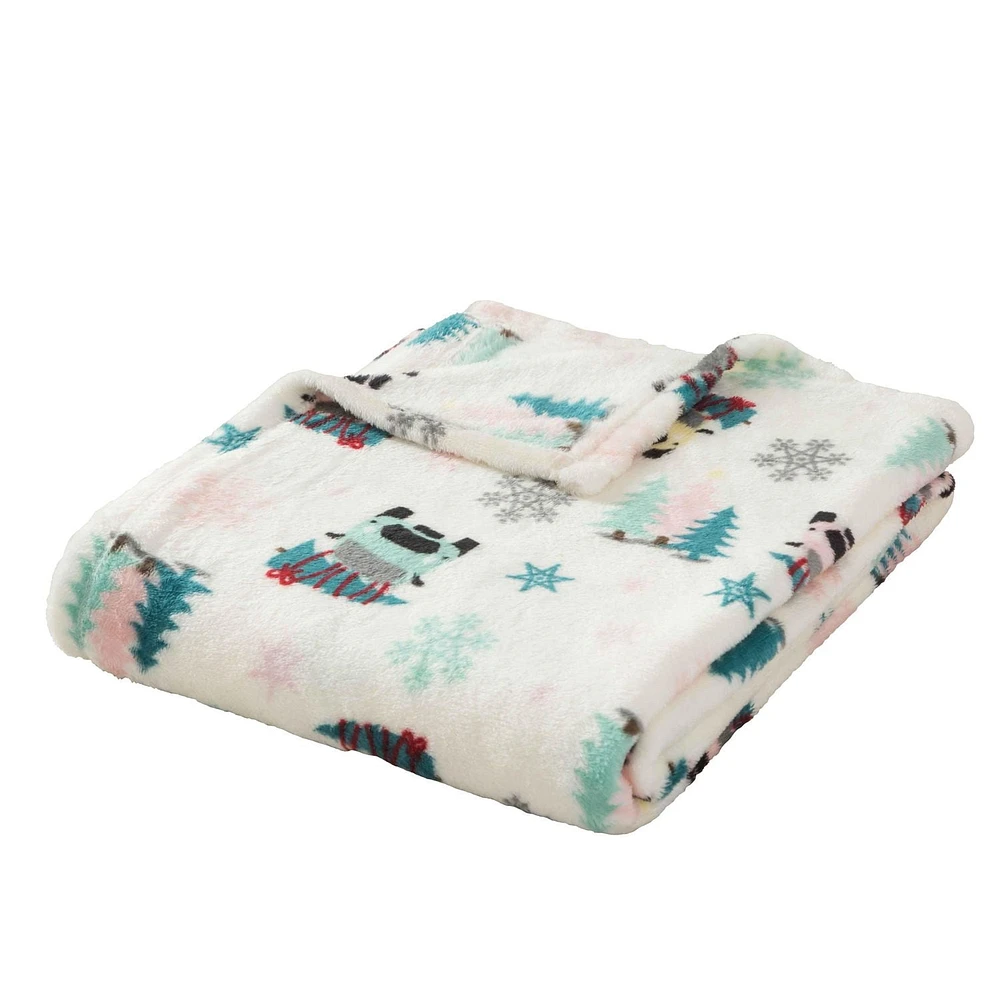 Holiday Time Soft Plush Throw