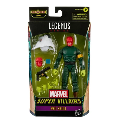 Hasbro Marvel Legends Series 6-inch Collectible Action Red Skull Figure and 7 Accessories and 1 Build-a-Figure Part