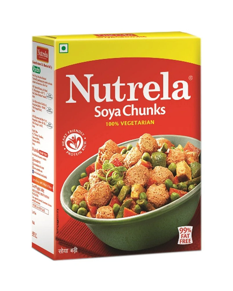 Morceaux de soja 100 % végétariens Nutrela